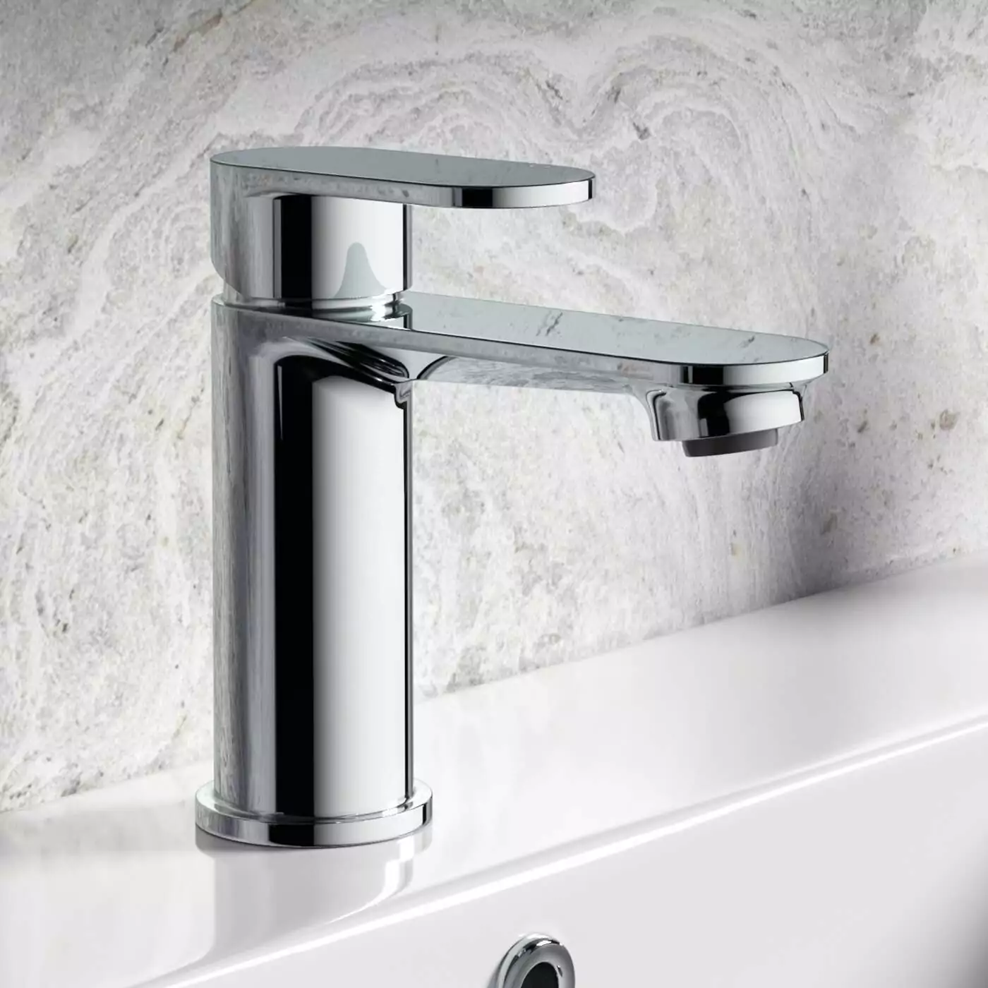 Architeckt Malmo Basin Mixer Tap in Chrome