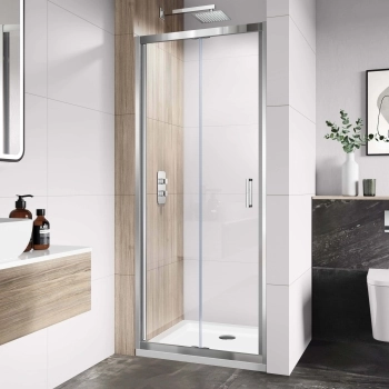 London 6mm Bifold Shower Door 900mm